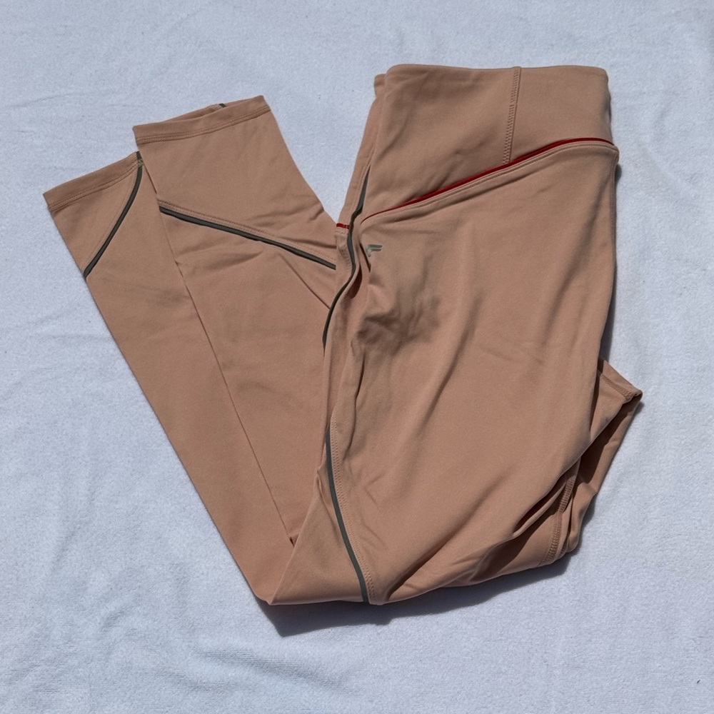 FABLETICS Tan Athletic Capri/Leggings